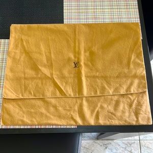 Authentic Vintage Louis Vuitton Folded Dust Bag